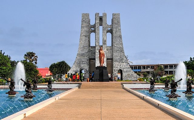 Flight to Accra, Ghana